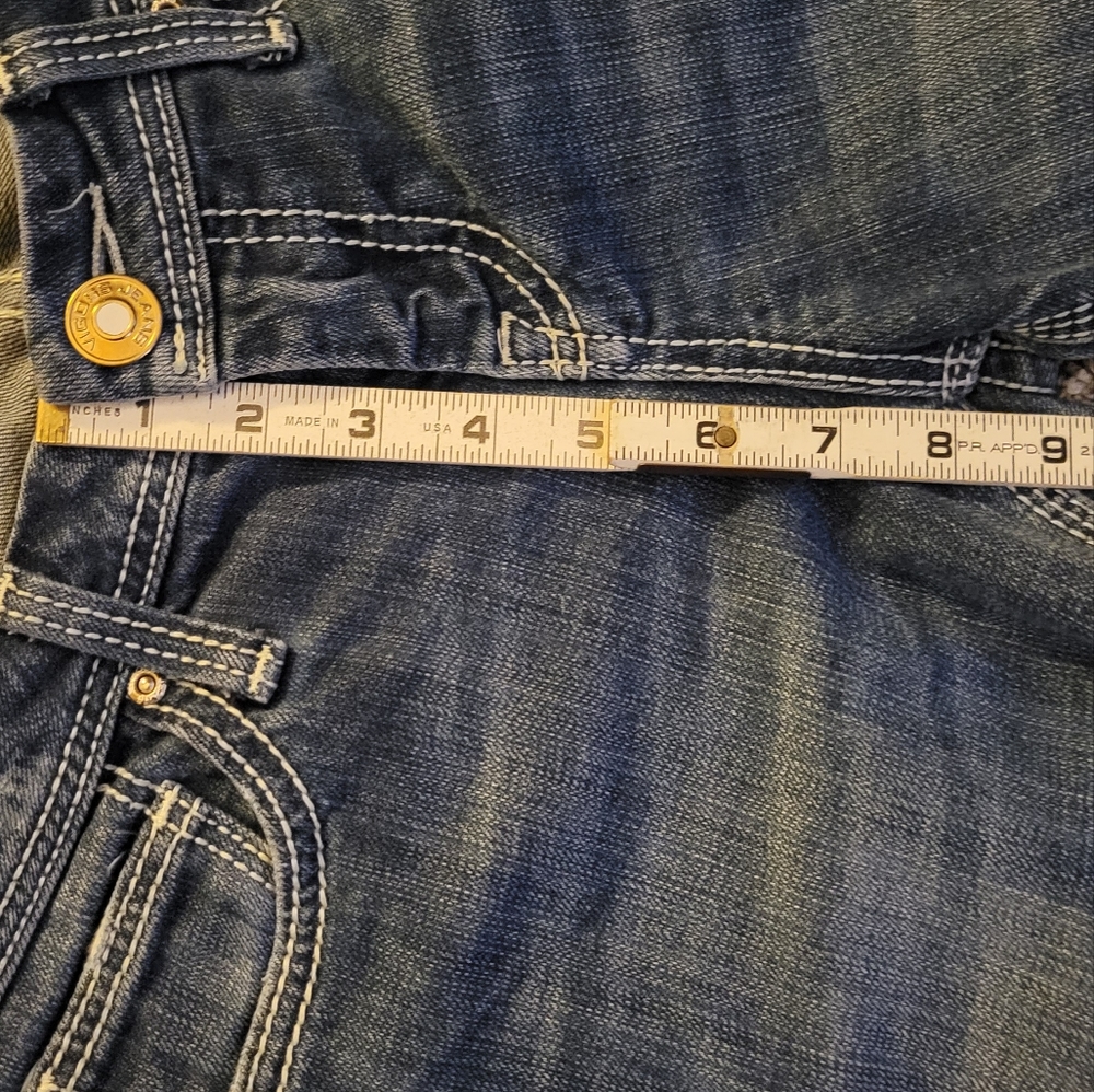 Vigoss Collection flare leg jeans 35” inseam - Picture 8 of 9